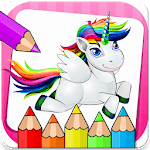 Unicorn Little Pony Coloring Book for PC Unicorn Little Pony Coloring Book for PC