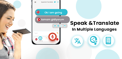 Speak & Translate - Voice Conversation Translator PC screenshot