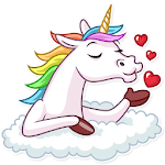 🦄 WAStickerApps - Kawaii Unicorns icon