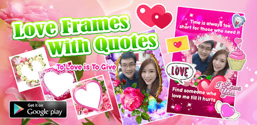 love frames with quotes PC screenshot