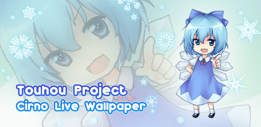 Touhou Cirno LWP PC screenshot