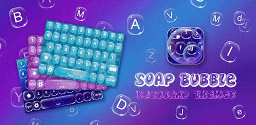Soap Bubble Keyboard Themes PC screenshot