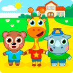 Kindergarten : animals icon