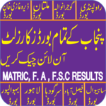 All BISE Punjab Board Results 2017-18 Online icon