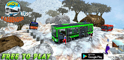 Passenger Bus Snow Mountains Drive PC screenshot