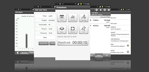 Timesheet - Time Card - Work Hour PC screenshot Timesheet - Time Card - Work Hour PC screenshot