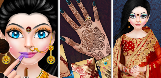Indian Wedding Girl Super Stylist Salon For Bride PC screenshot