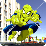 Incredible Flying Superhero Spider City Rescue icon