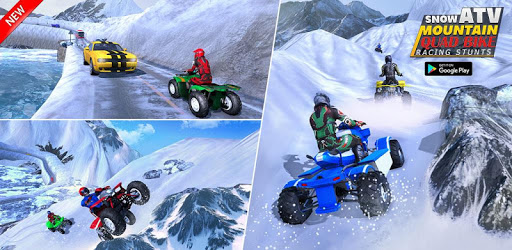 Snow ATV Mountain Quad Bike Racing Stunts PC screenshot