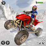 Snow ATV Mountain Quad Bike Racing Stunts icon