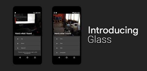 Glass | Object Recognition at your fingertips PC screenshot Glass | Object Recognition at your fingertips PC screenshot
