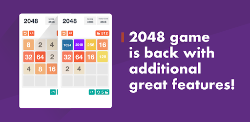2048 Original Puzzle Game PC screenshot