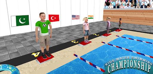 Kids Water Swimming Championship PC screenshot Kids Water Swimming Championship PC screenshot