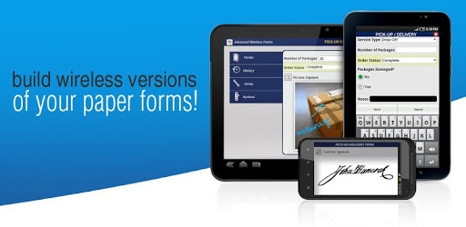 Advanced Wireless Forms PC screenshot