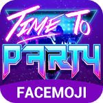 Party Emoji Keyboard Sticker for PC