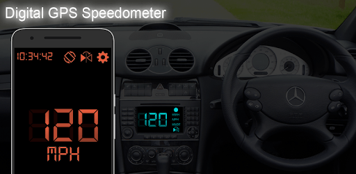 Digital GPS Speedometer Offline Trip Meter HUD PC screenshot