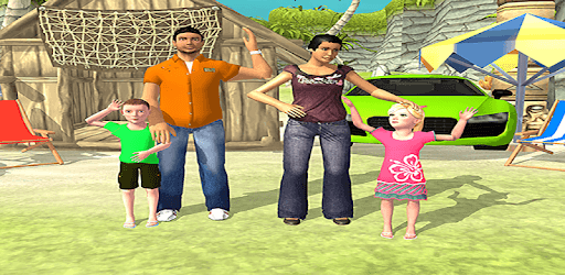 Happy Family Summer Fun Virtual Life Adventure PC screenshot