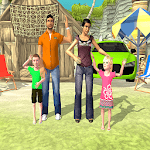 Happy Family Summer Fun Virtual Life Adventure icon