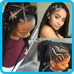 African Woman Hairstyle icon