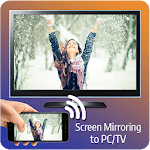 Screen mirroring Mobile to PC/TV icon