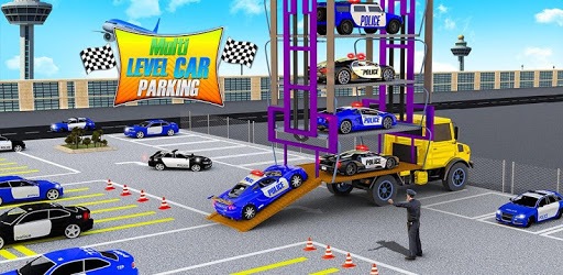 Multi Level Police Car Parking Car Driving Sim PC screenshot Multi Level Police Car Parking Car Driving Sim PC screenshot