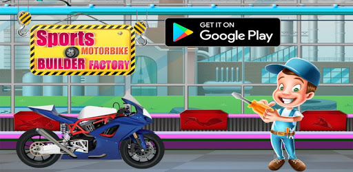 Sports Motorbike Maker Factory - Bike Builder Game PC screenshot