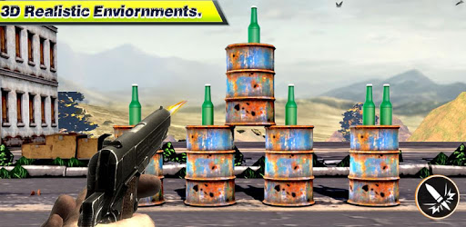 Real Bottle Shooter Expert Free-kids Bottle Shoot PC screenshot