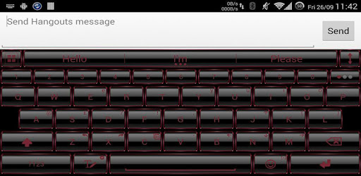Theme for A.I.type Frame Red א PC screenshot Theme for A.I.type Frame Red א PC screenshot