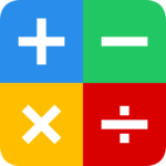 Multiplication Table Kids Math sum, division icon
