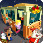 Mr. Blocky City Bus SIM icon