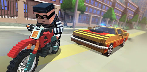 Mr. Blocky Police: Police Car SIM PC screenshot