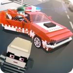 Mr. Blocky Police: Police Car SIM icon