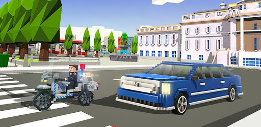 Mr. Blocky White House Driver PC screenshot