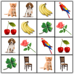 Brain game. Picture Match. icon