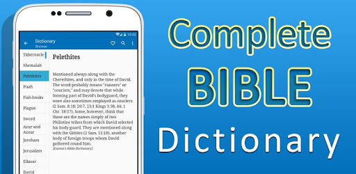 Complete Bible Dictionary PC screenshot