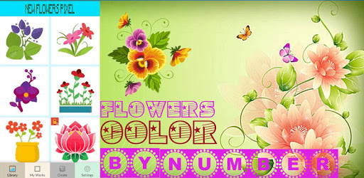 Pixel Art Flowers Color By Number PC screenshot