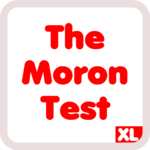 The Moron Test XL - idiot test for when you bored icon