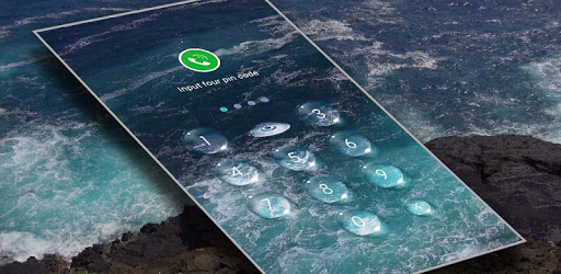 App Lock Live Theme - Wave PC screenshot App Lock Live Theme - Wave PC screenshot