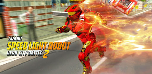 Grand Speed Robot Iron Hero Rescue Mission PC screenshot