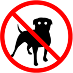 Anti dog sound icon