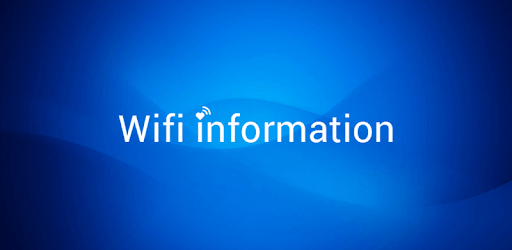Wifi information PC screenshot