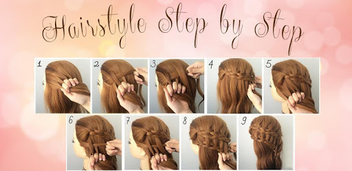 Hairstyles Step by Step DIY PC screenshot Hairstyles Step by Step DIY PC screenshot