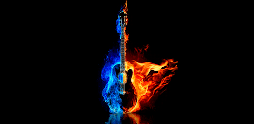 Burning Guitar Live Wallpaper PC screenshot Burning Guitar Live Wallpaper PC screenshot