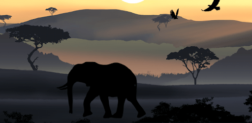 African Sunset Live Wallpaper PC screenshot