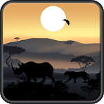 African Sunset Live Wallpaper for PC