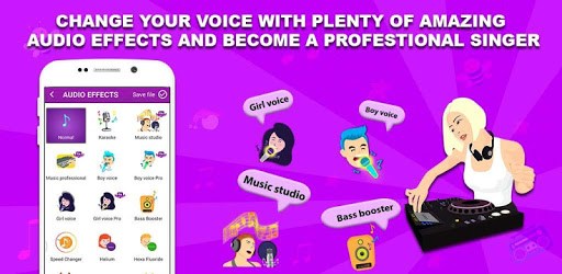 Voice changer - Music recorder with effects PC screenshot Voice changer - Music recorder with effects PC screenshot