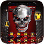 Fire skull launcher theme &wallpaper for PC Fire skull launcher theme &wallpaper for PC