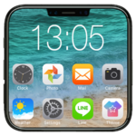 OS12 launcher theme &wallpaper icon