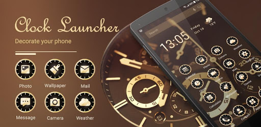 Clock launcher theme &wallpaper PC screenshot