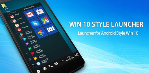 Win10 launcher theme &wallpaper PC screenshot